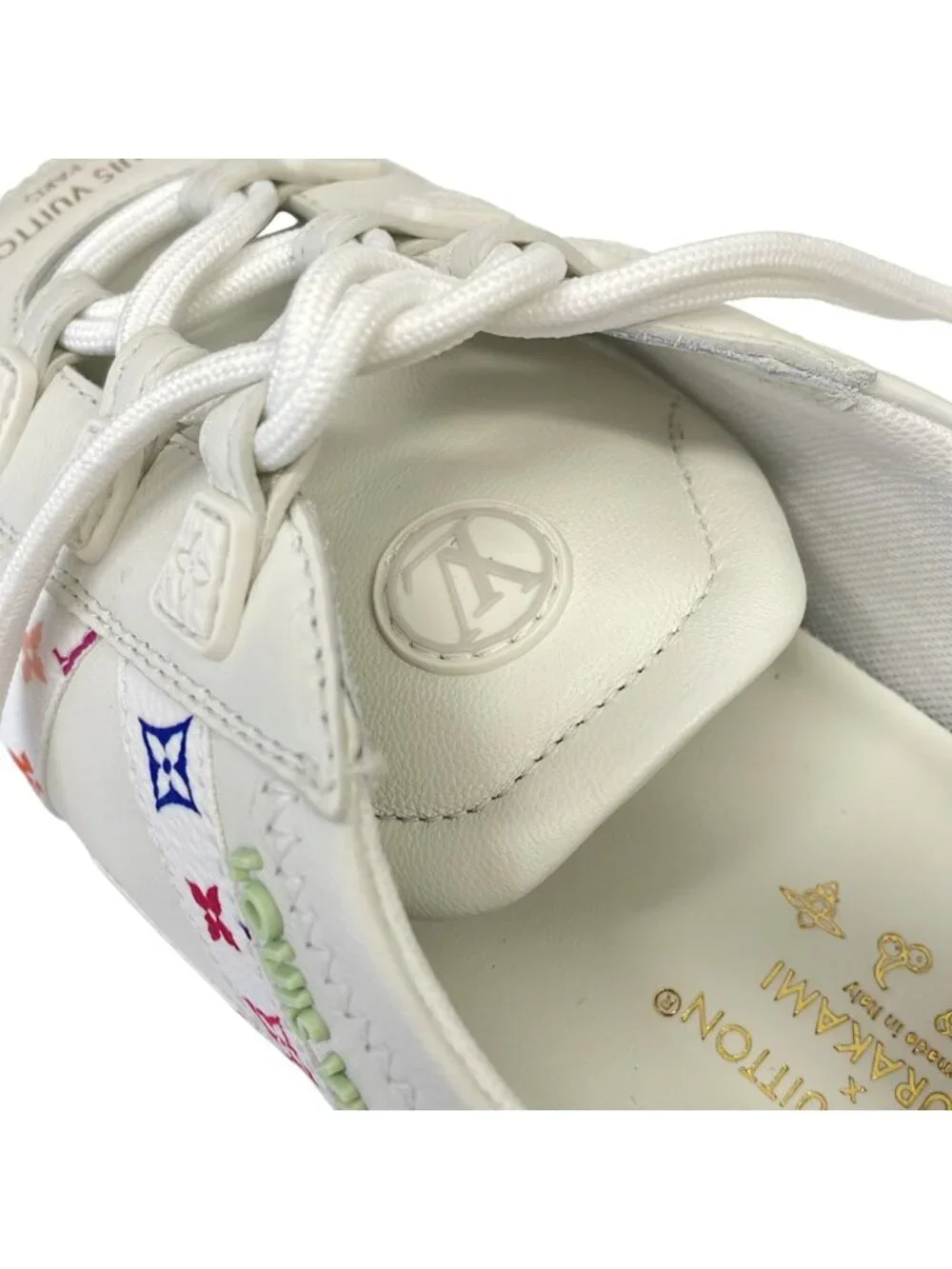 Louis Vuitton Takashi Murakami TM LV Sneakers Karina 36 White